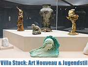 Ausstellung „Die Jugend der Moderne. Art Nouveau und Jugendstil – Meisterwerke aus Münchner Privatbesitz“ im Museum Villa Stuck vom 28. Oktober 2010 bis 31. Januar 2011 (Foto. MartiN Schmitz)